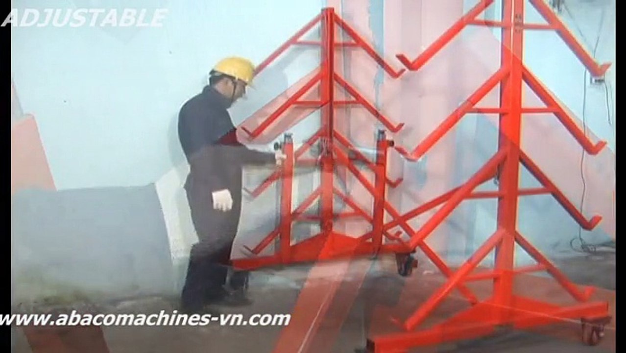 ADJUSTABLE DISPLAY STAND Abaco equipment tool stone granite marble material handling