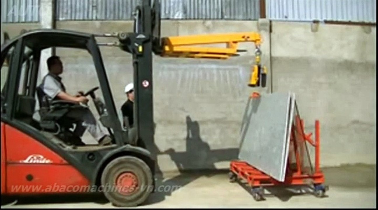 AUTO LOCK CABLE LIFTER Abaco equipment tool stone granite marble material handling