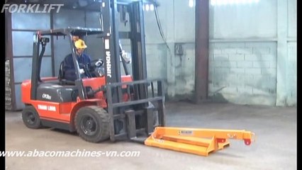 FORKLIFT BOOM Abaco equipment for stone granite marble