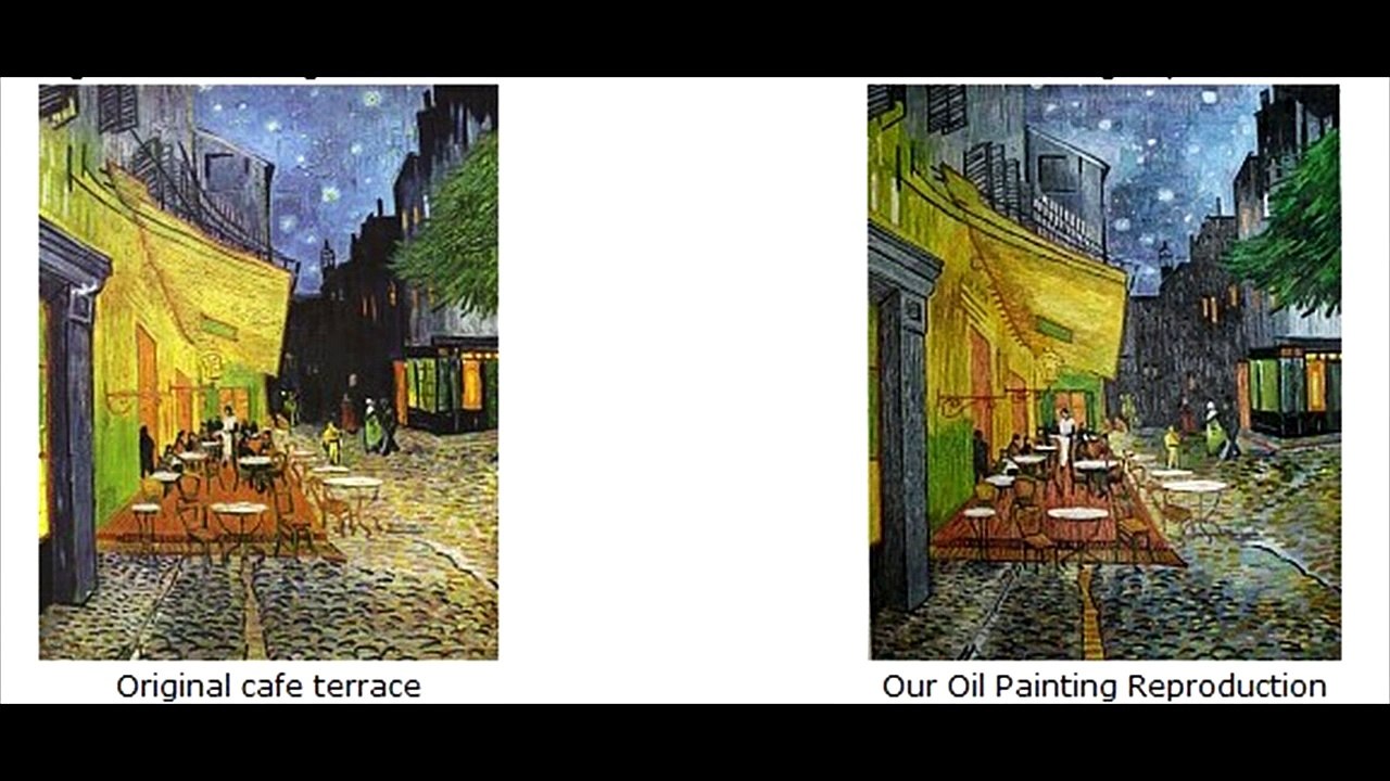 Compare Oil Painting Reproductions with Original Art