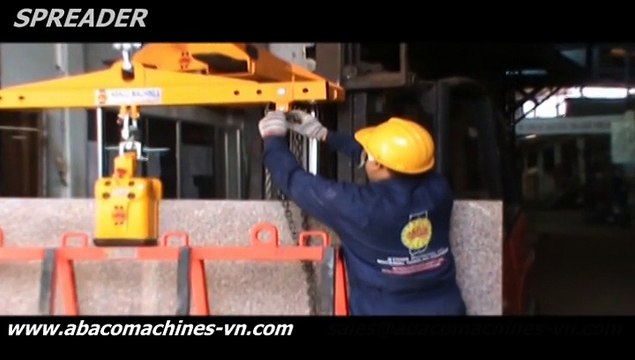 SPREADER BEAM M3 Abaco equipment tool for stone granite marble, construction, material handling