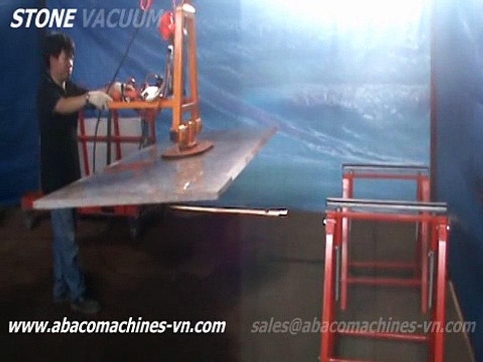 STONE VACUUM LIFTER 25 Abaco equipment tool for stone granite marble, construction, material handling