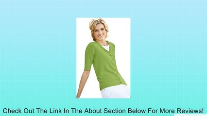 Orvis Women's Elbow-sleeved Knot-button Cardigan Review