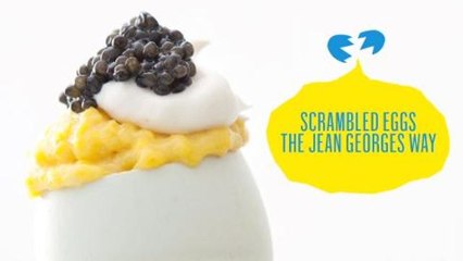 Celebrity Chefs - The Softest Scrambled Eggs with Chef Jean-Georges Vongerichten