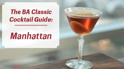 Bon Appétit Cocktails - How to Make a Manhattan