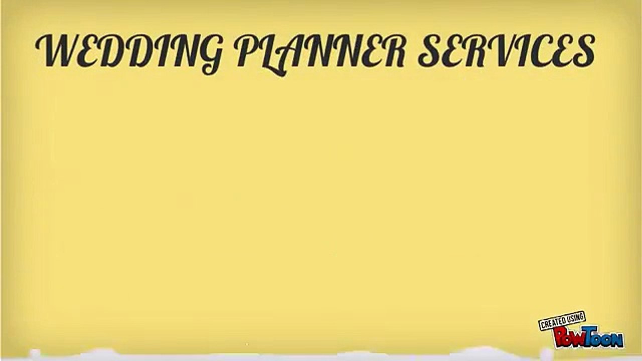 WEDDING PLANNER SERVICES-SD