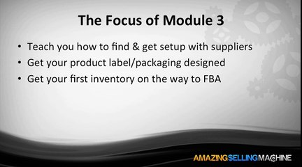 M3 - Welcome to Module 3