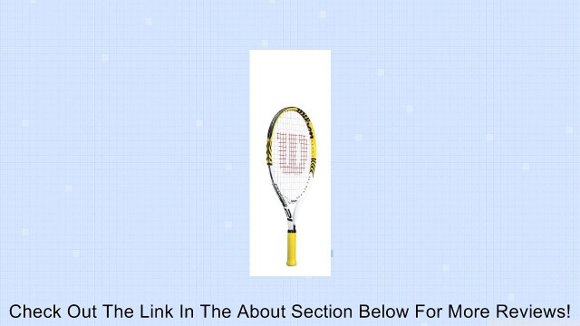 Wilson Federer Junior Tennis Racket, 21-Inch Review
