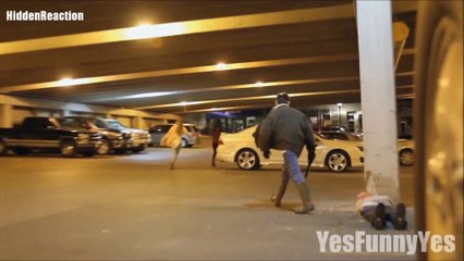 Scariest Prank ever - When a man kills another gy in front of you!