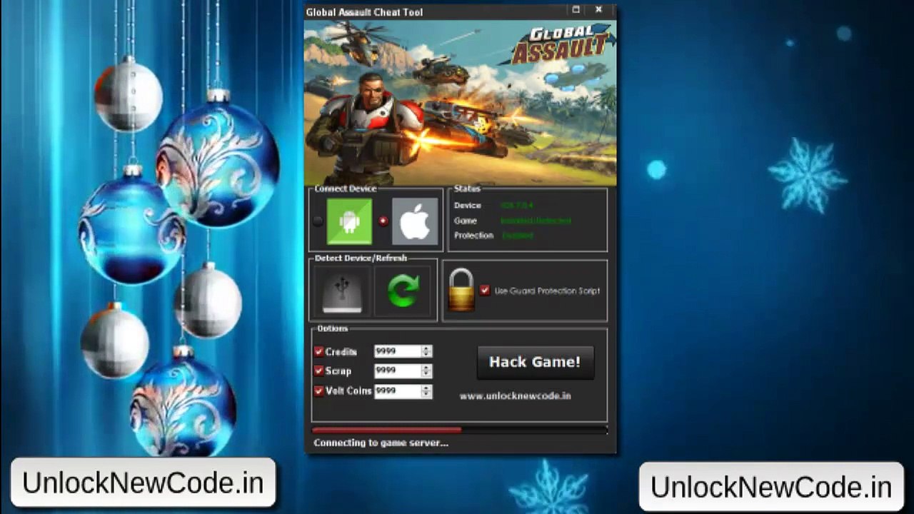 Global Assault Hack - Credits Scrap and Volt Coins for Android/iOS + {iFunbox} [TESTED]