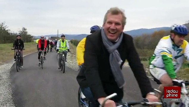 L'inauguration de la ViaRhôna en Ardèche
