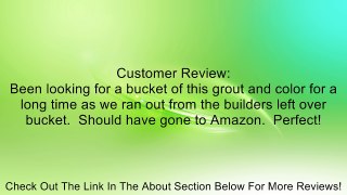 Champagne Trucolor Grout 9 Pound Bucket Review