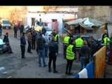 Napoli - Blitz della Polizia Municipale, sequestrato campo rom di Gianturco -1- (20.11.14)