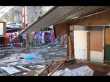 Napoli - Blitz della Polizia Municipale, sequestrato campo rom di Gianturco -2- (20.11.14)