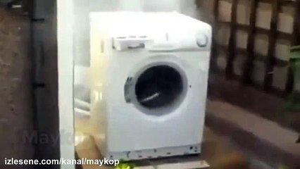 Çamaşır Makinesi Harlem Shake