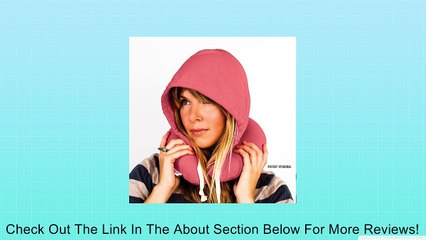 HoodiePillow� Brand (Inflatable) Travel Hoodie Pillow - Multiple Colors