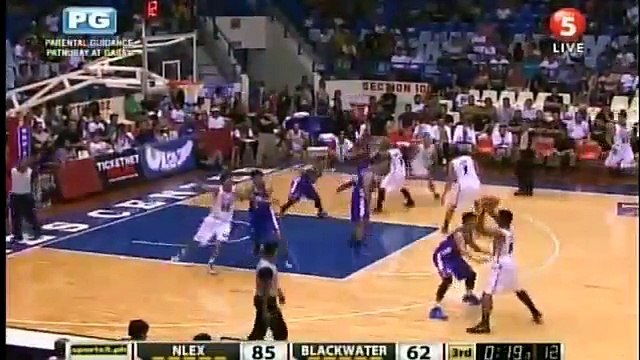 Blackwater Elite VS NLEX Road Warriors [4th QUARTER part 1] - November 21, 2014 GAME REPLAY