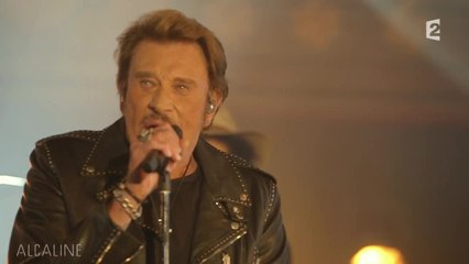 Alcaline, le Mag : Johnny Hallyday - Rester Vivant en live