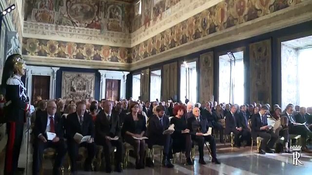 Roma - Enrico Decleva, Presidente della Fondazione Internazionale Balzan Premio (20.11.14)