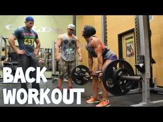 Massive Back Workout With Dana And Rob Bailey | Furious Pete