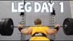 Leg Workout - Back Squats, Lunges, Front Squats | Furious Pete