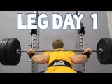 Leg Workout - Back Squats, Lunges, Front Squats | Furious Pete