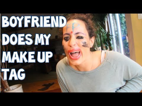 Boyfriend Does My Makeup Tag | Furious Pete