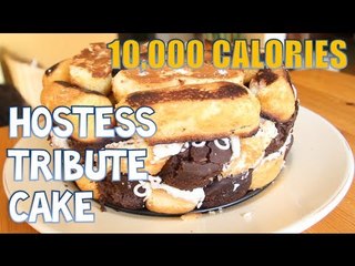 Hostess Tribute Cake (10,000 Calories) | Furious Pete
