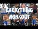 The Everything Workout - Chest, Triceps, Biceps, Back, Shoulders, Legs, Traps | Furious Pete