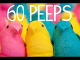 Eating 60 Marshmallow Peeps in 2 Min! (Easter Special) | Furious Pete