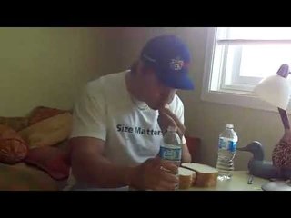 Eating a loaf of bread | Furious Pete