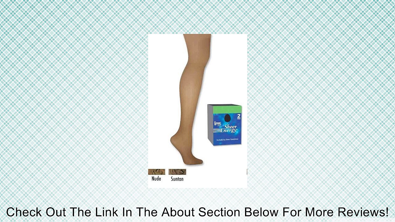 L'eggs Women's Sheer Energy Sheer Toe And Sheer Leg Pantyhose Review