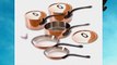Mauviel MHeritage Copper 150c 640003 8Piece Set with Cast Iron Handles