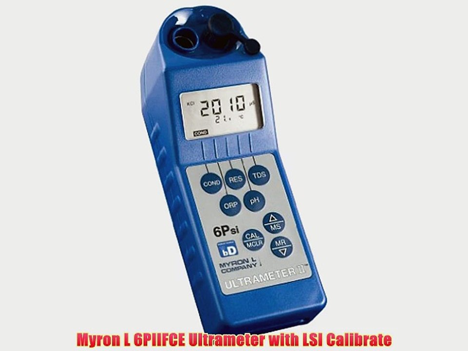 Myron L 6PIIFCE Ultrameter with LSI Calibrate
