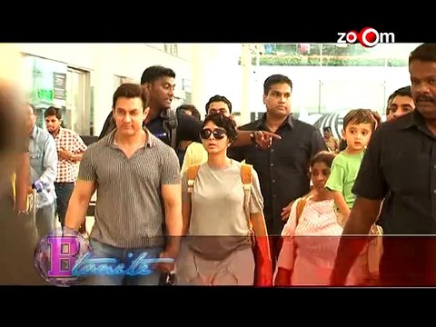 Bollywood Celebrities return from Arpita Khan's wedding!