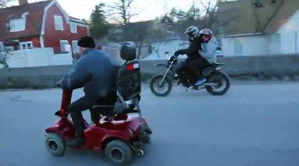 Supercharged Mobility Scooter - Funny Videos at videotri