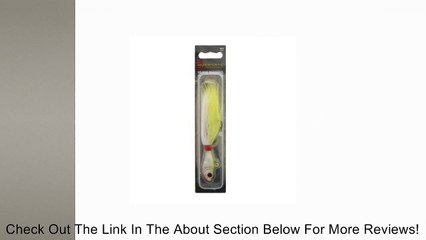 Hurricane 3D Super Bucktail Jig, 1.5-Ounce, Chartreuse/White Review