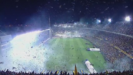 Ambiance magique à la Bombonera