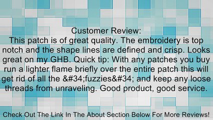 EMT Star Of Life Tactical Patch - Black/White by Gadsden and Culpeper Review