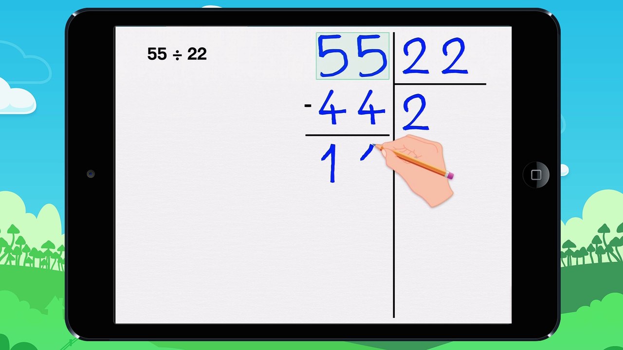 Poser une division a deux chiffres - Vidéo 10