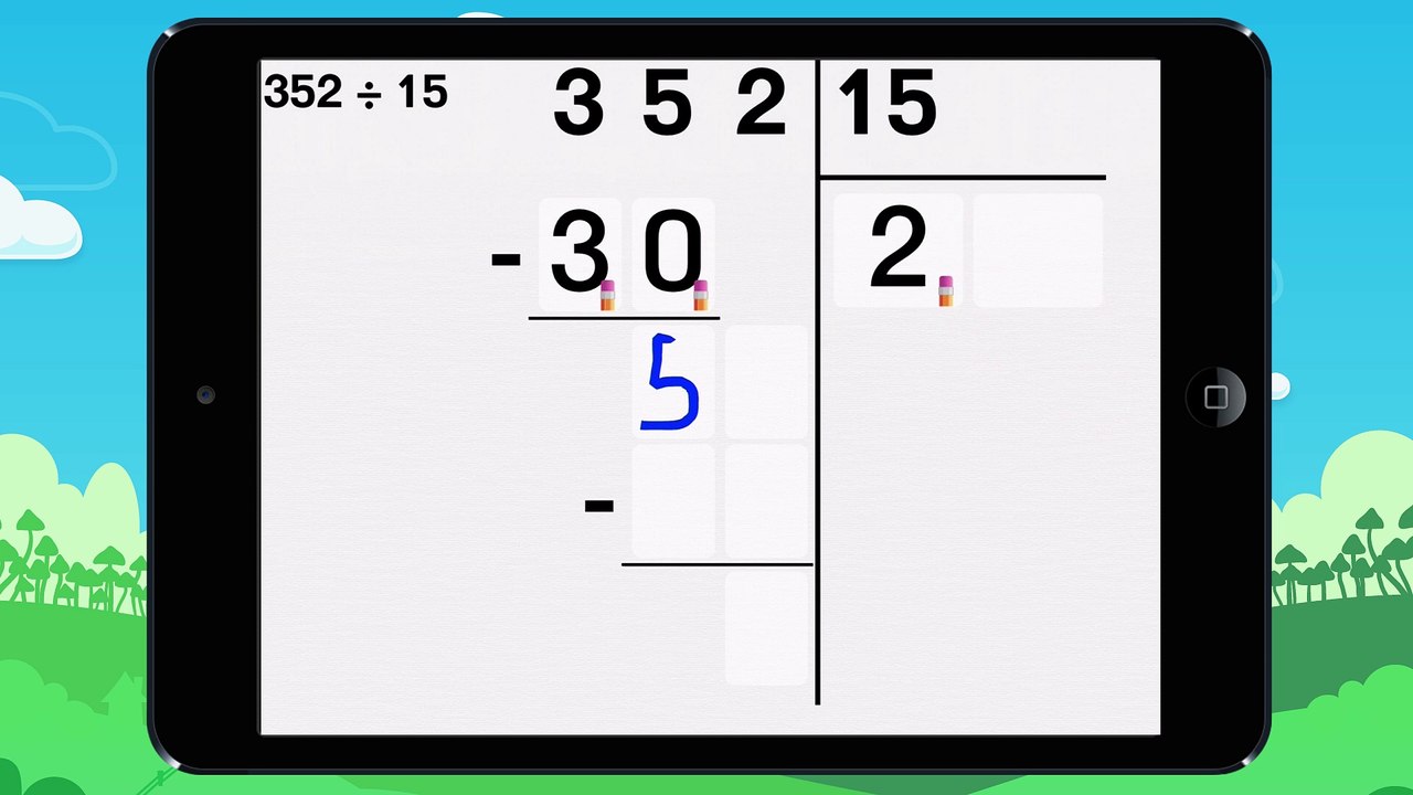 Poser une division a deux chiffres - Vidéo 2