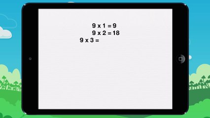 Tables de multiplication - Vidéo 9