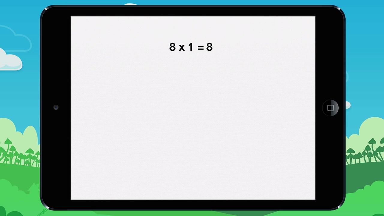 Tables de multiplication - Vidéo 8