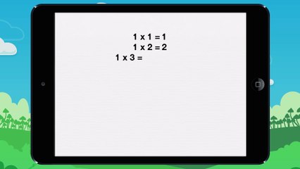 Tables de multiplication - Vidéo 1