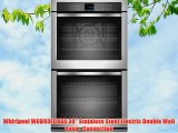 Whirlpool WOD93EC0AS 30 Stainless Steel Electric Double Wall Oven Convection