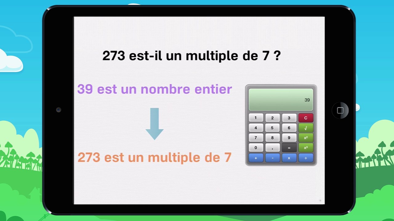 Multiples et diviseurs - Vidéo 15