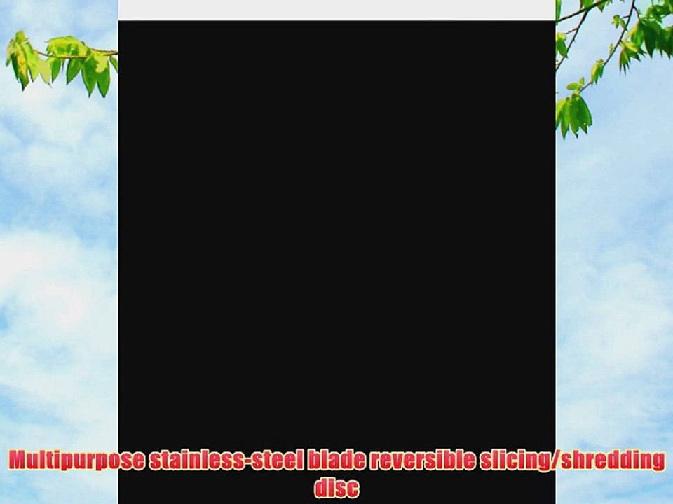 Factory Reconditioned KitchenAid RKFP710OB 7Cup Food Processor Onyx Black