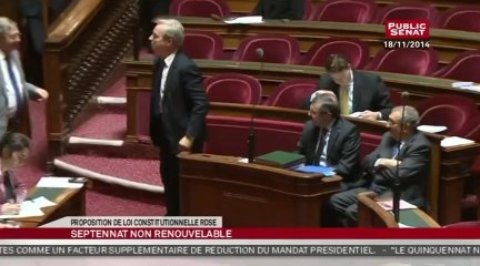 Proposition de loi visant à rétablir à sept ans la durée du mandat du Président de la République - En séance