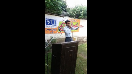 Welcome party to VU students of Fall 2014 of PATK01 (Muhammad Shakir's performance)