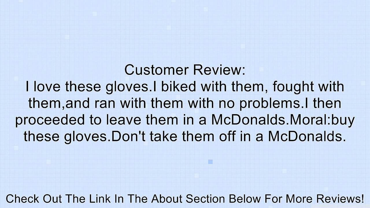 Empire BT Fingerless Gloves THT - Hard Back - Black Review